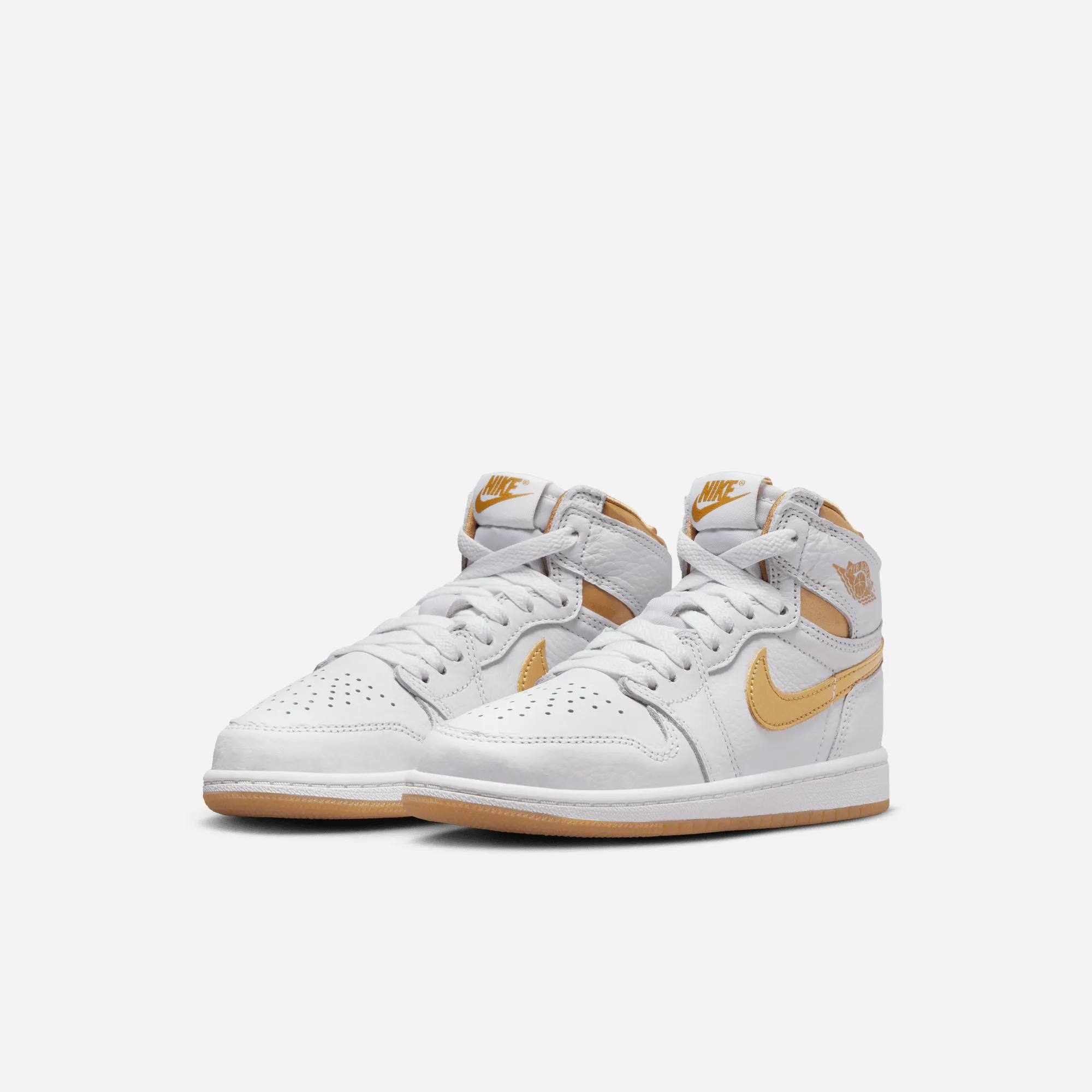 Air Jordan Kids' 1 Retro High OG Metallic Gold (PS)