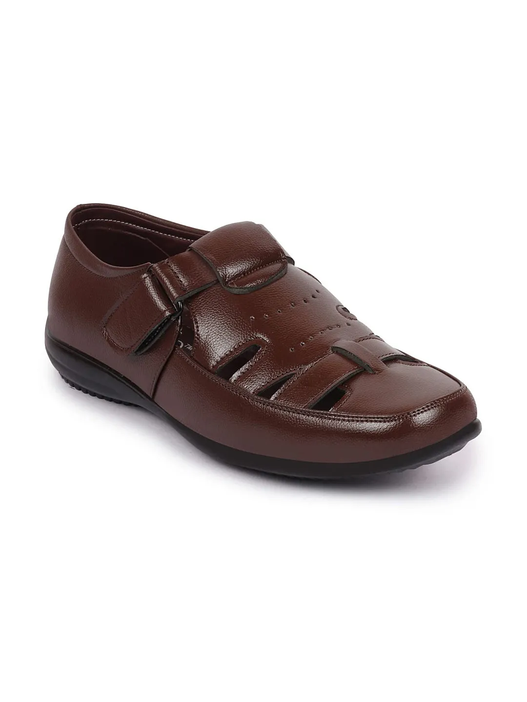 Basics Men Brown Outdoor Casual Comfort Shoe Style Sandals