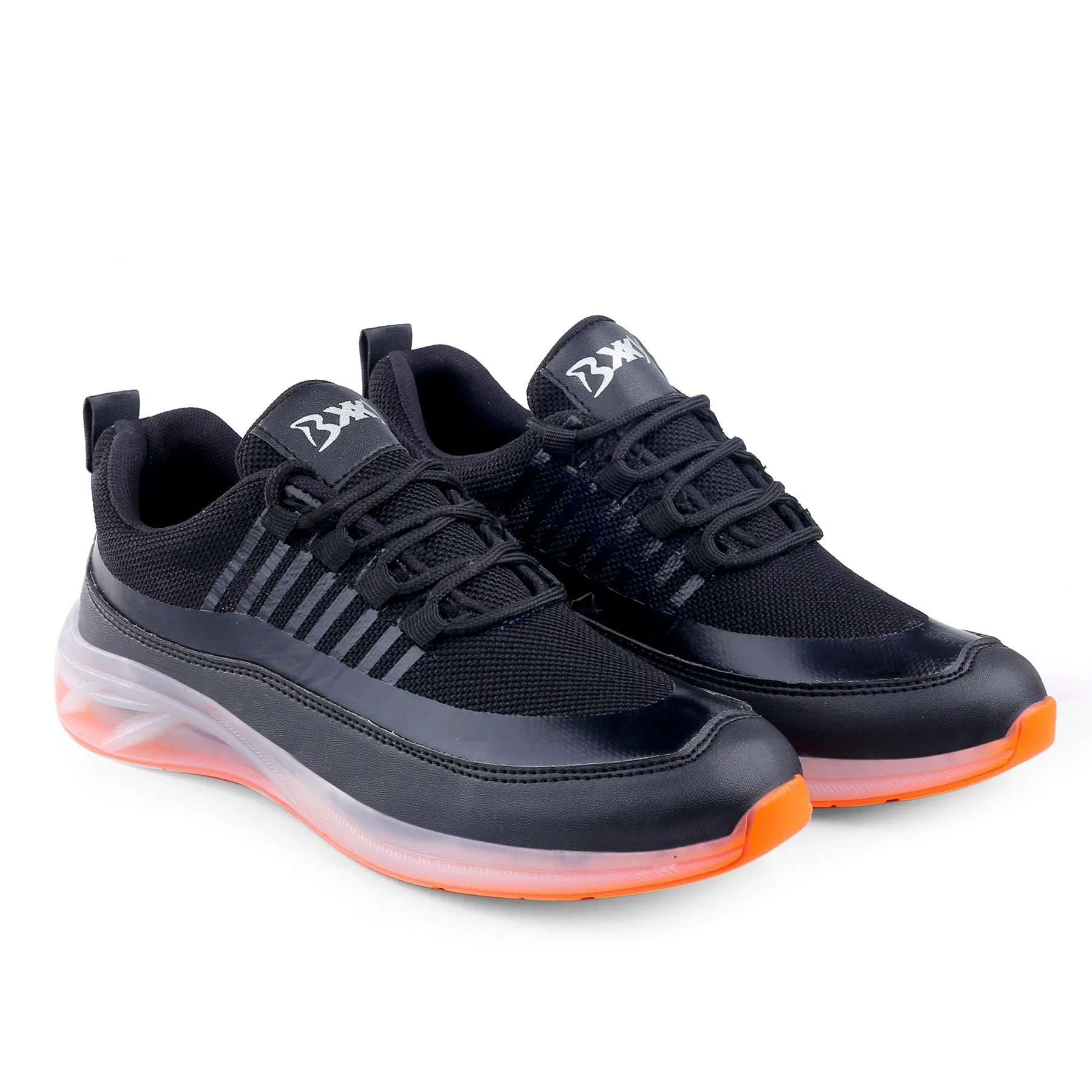 Bxxy's Trendiest Sports Walking Shoes For Men on Transparent Sole