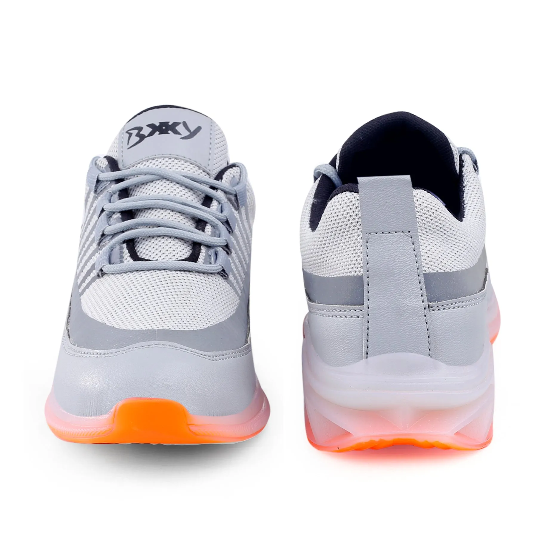 Bxxy's Trendiest Sports Walking Shoes For Men on Transparent Sole