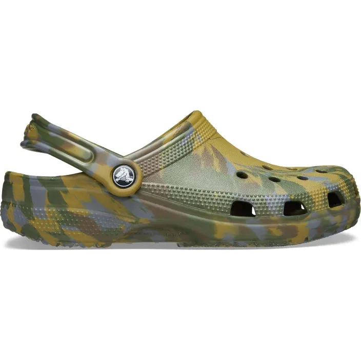 Classic Marbled Clog - aloe/multi