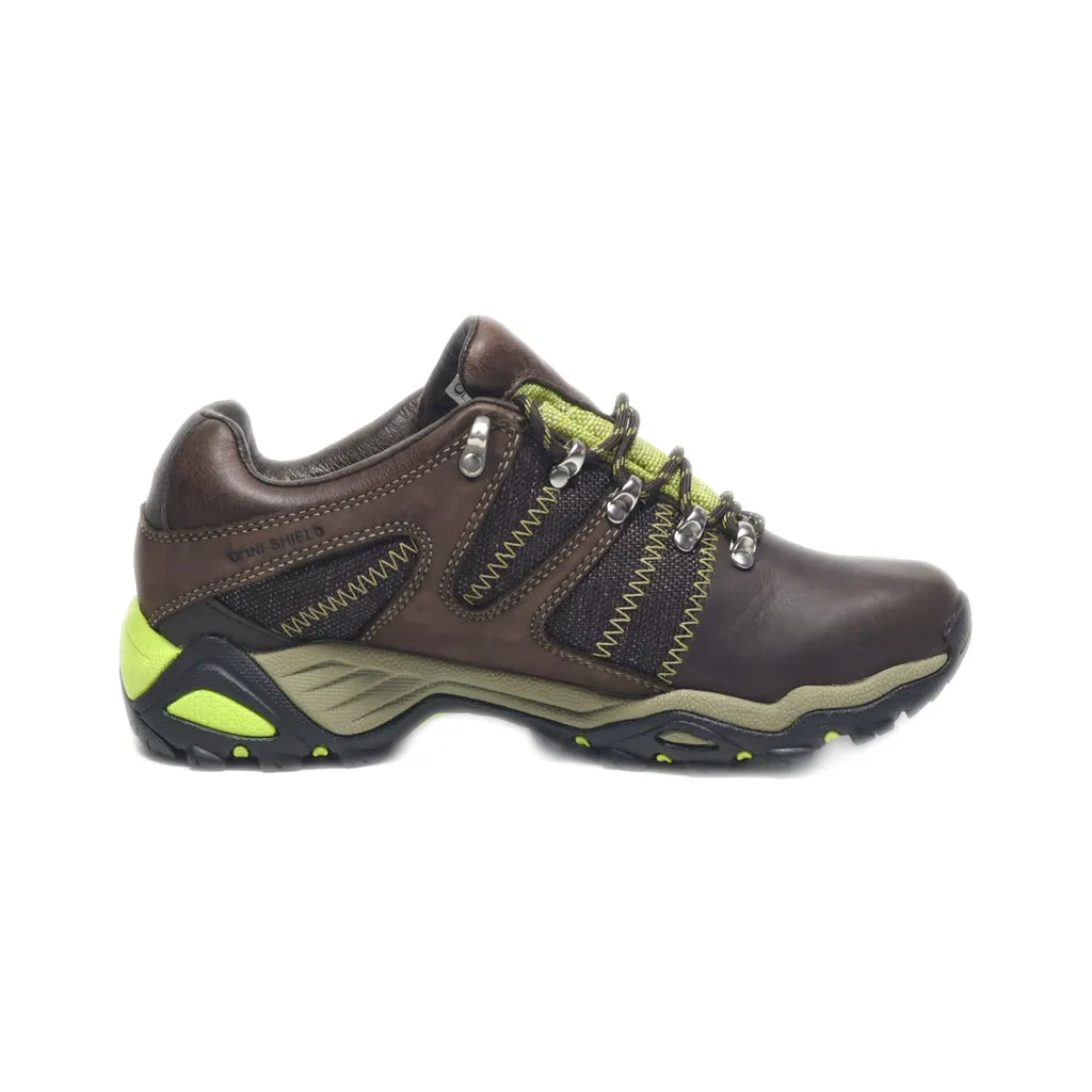 Columbia Sport Shoes Leather Brown Colour For Women