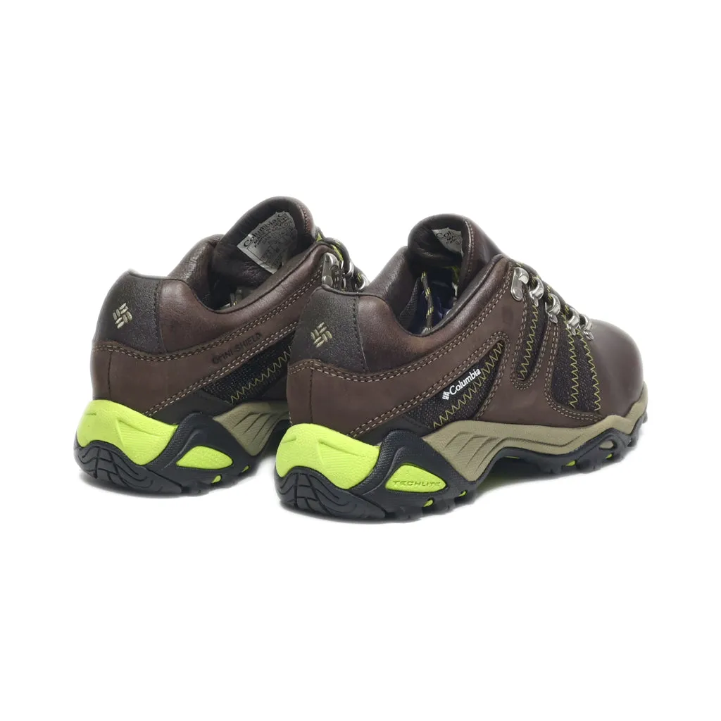 Columbia Sport Shoes Leather Brown Colour For Women