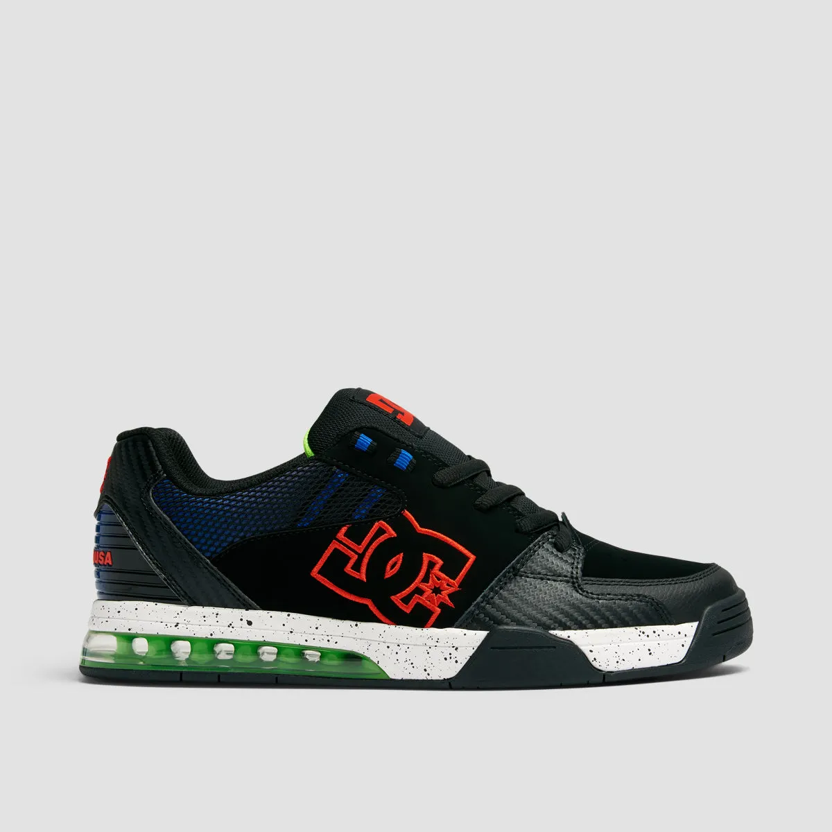 DC Versatile LE Shoes - Black/Red/Blue