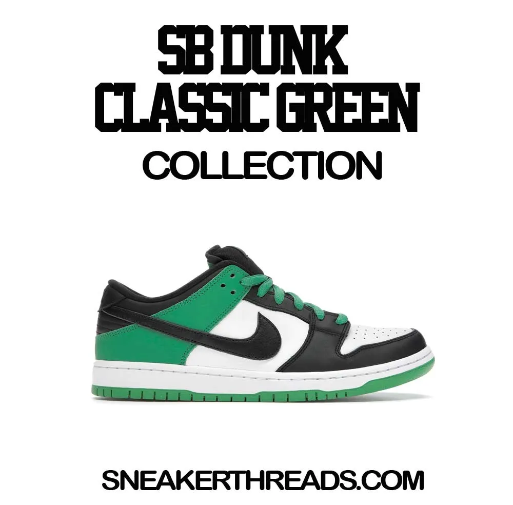 Dunk SB Low Classic Green Haters Shirt