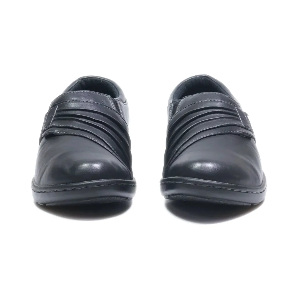 Eastland Flat Shoes Leather Black Colour For Women