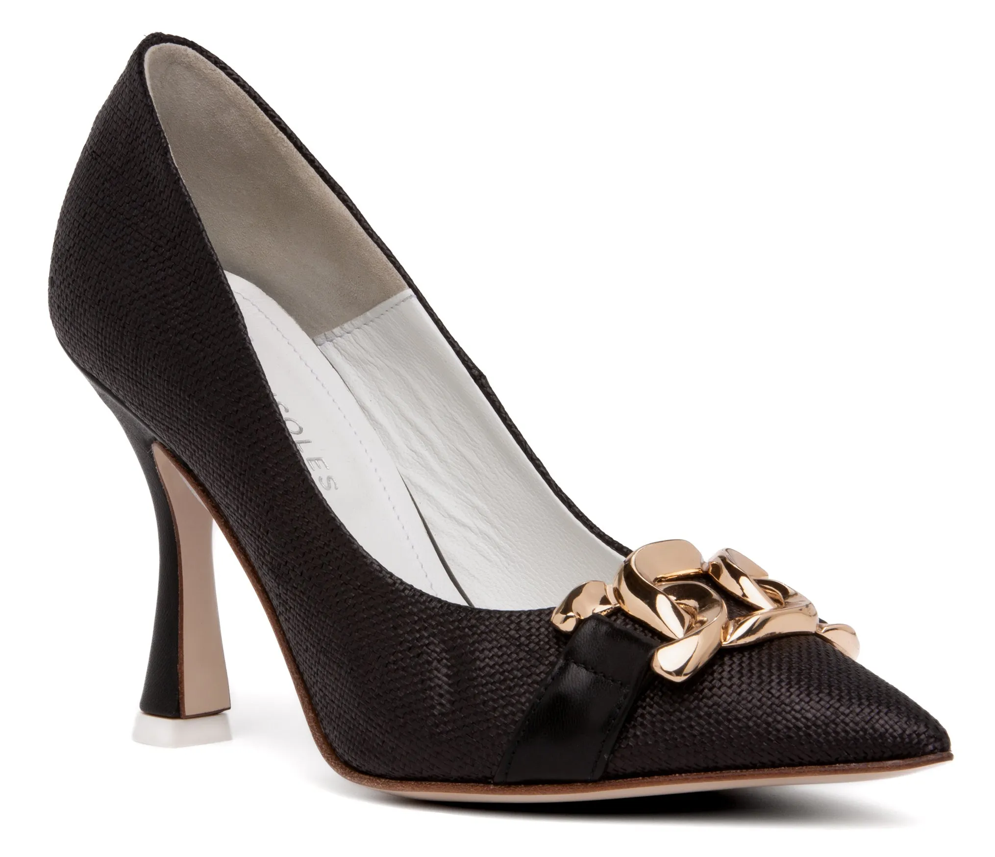 Fiorenza Beige Leather Pump