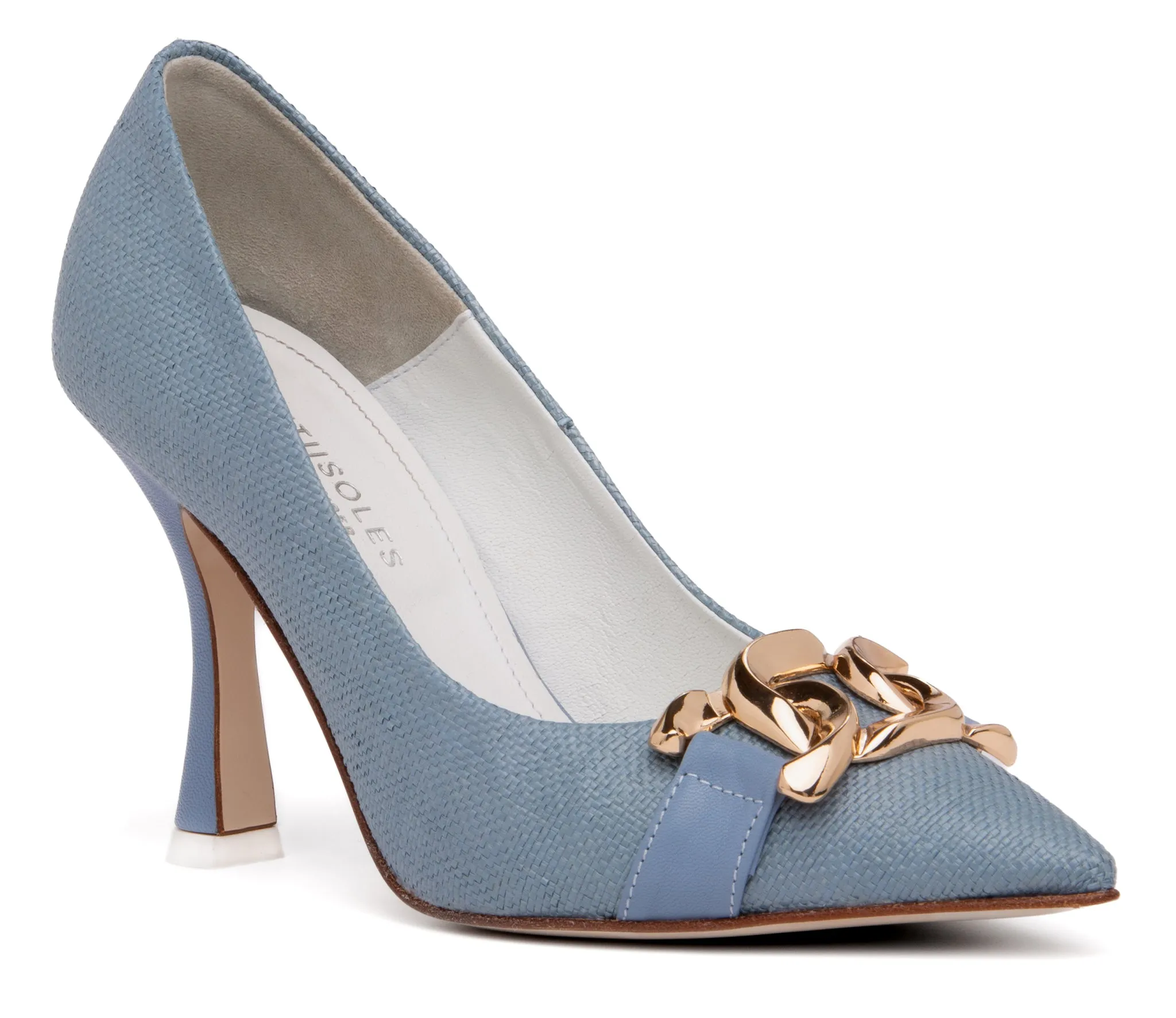 Fiorenza Beige Leather Pump