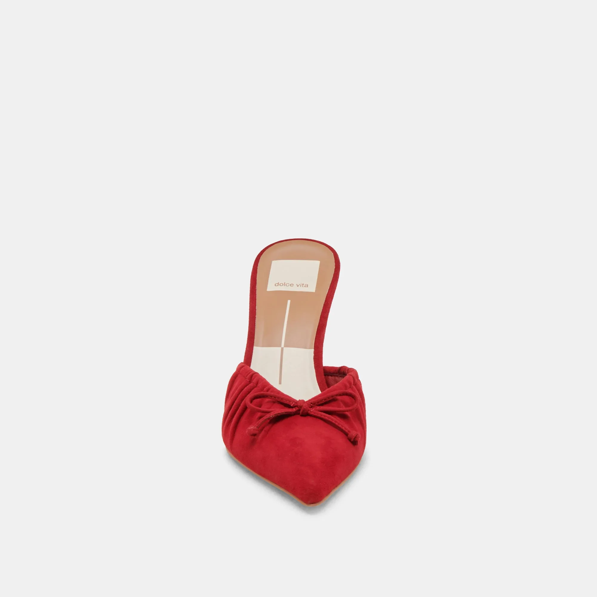 KAIRI HEELS CRIMSON SUEDE