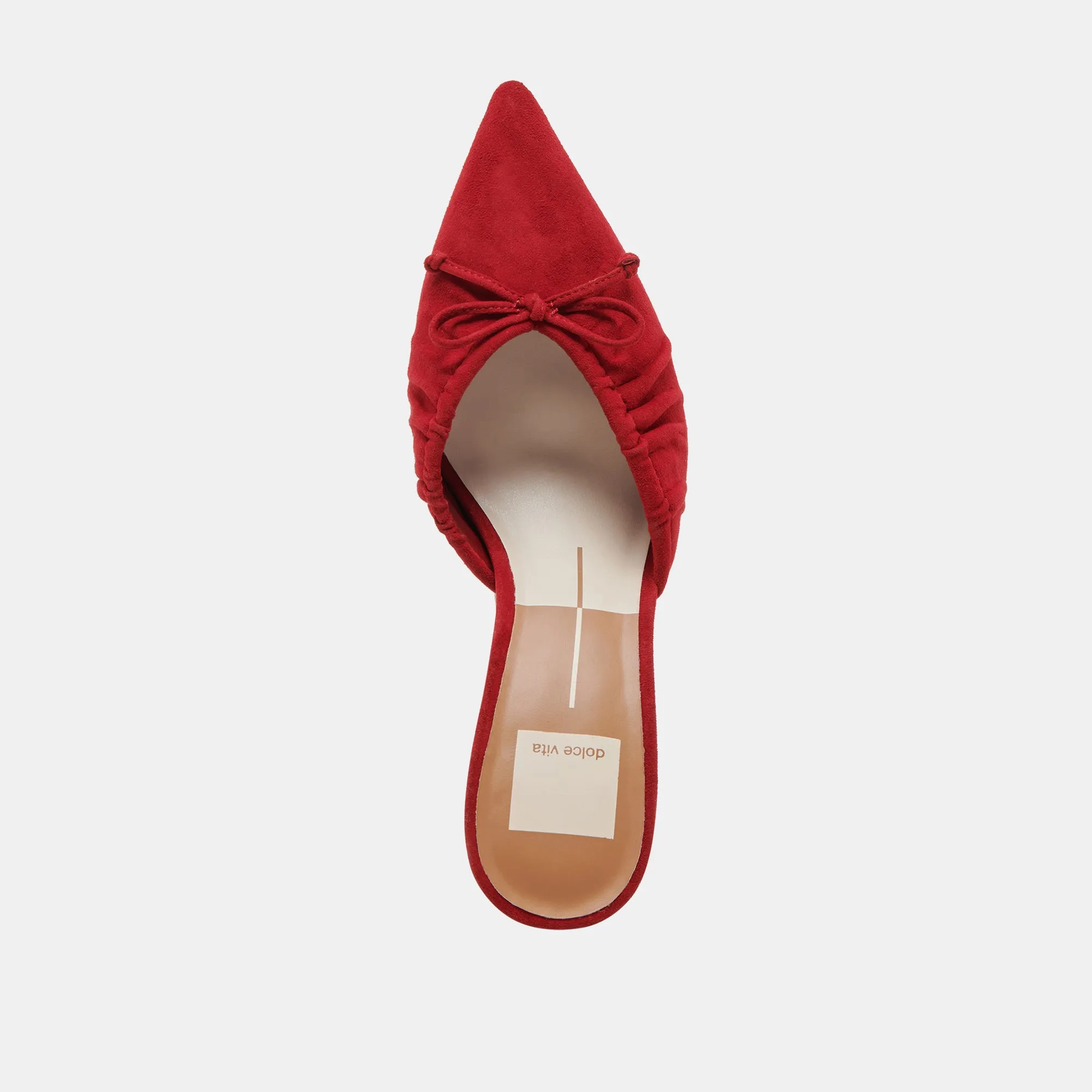 KAIRI HEELS CRIMSON SUEDE