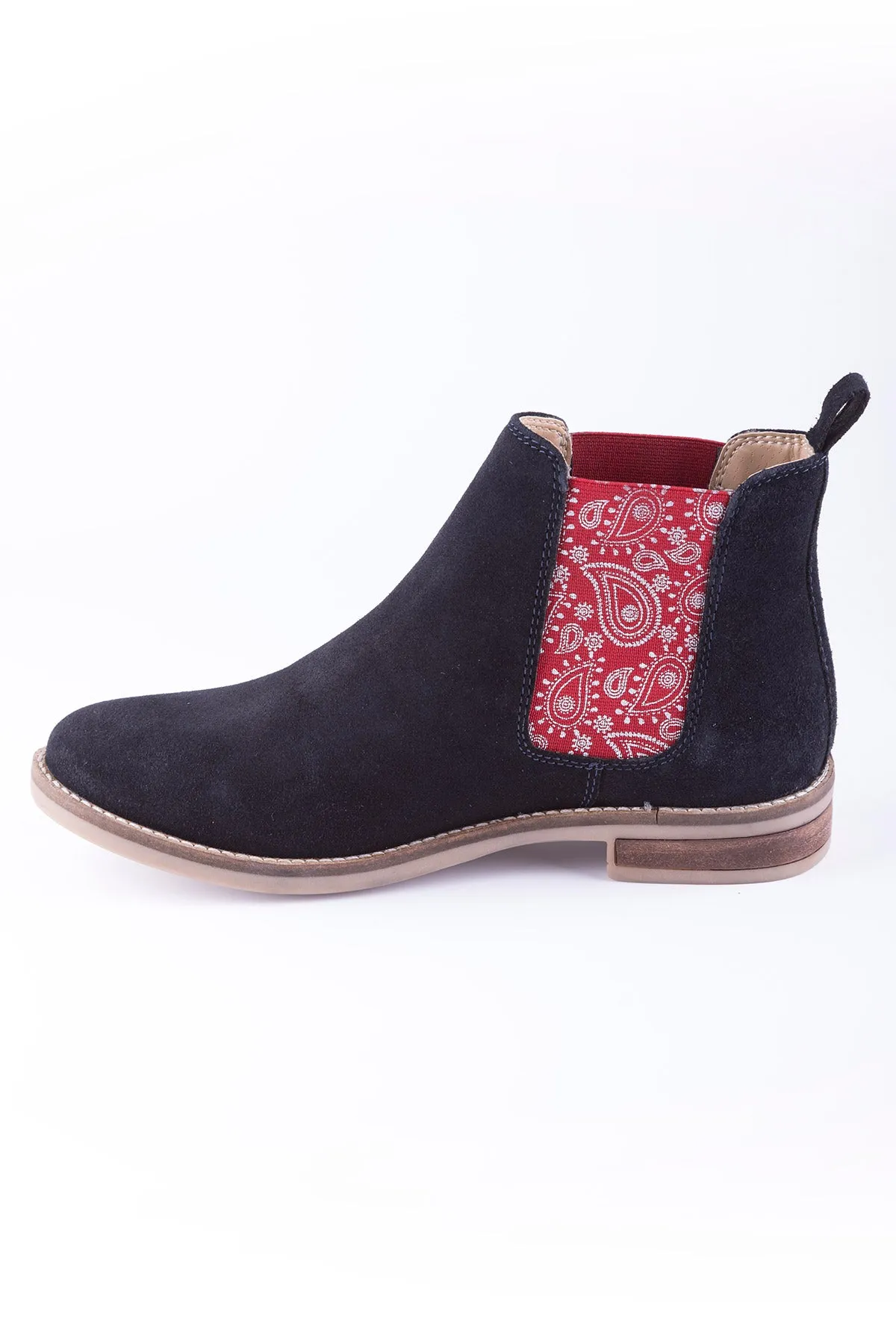 Ladies Kirby Suede Chelsea Boots