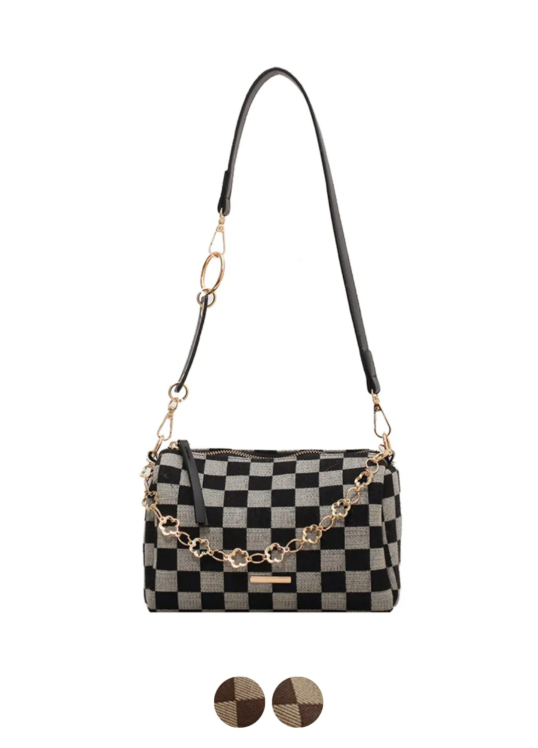 Lucero Women's Luxury Checkered Handbag