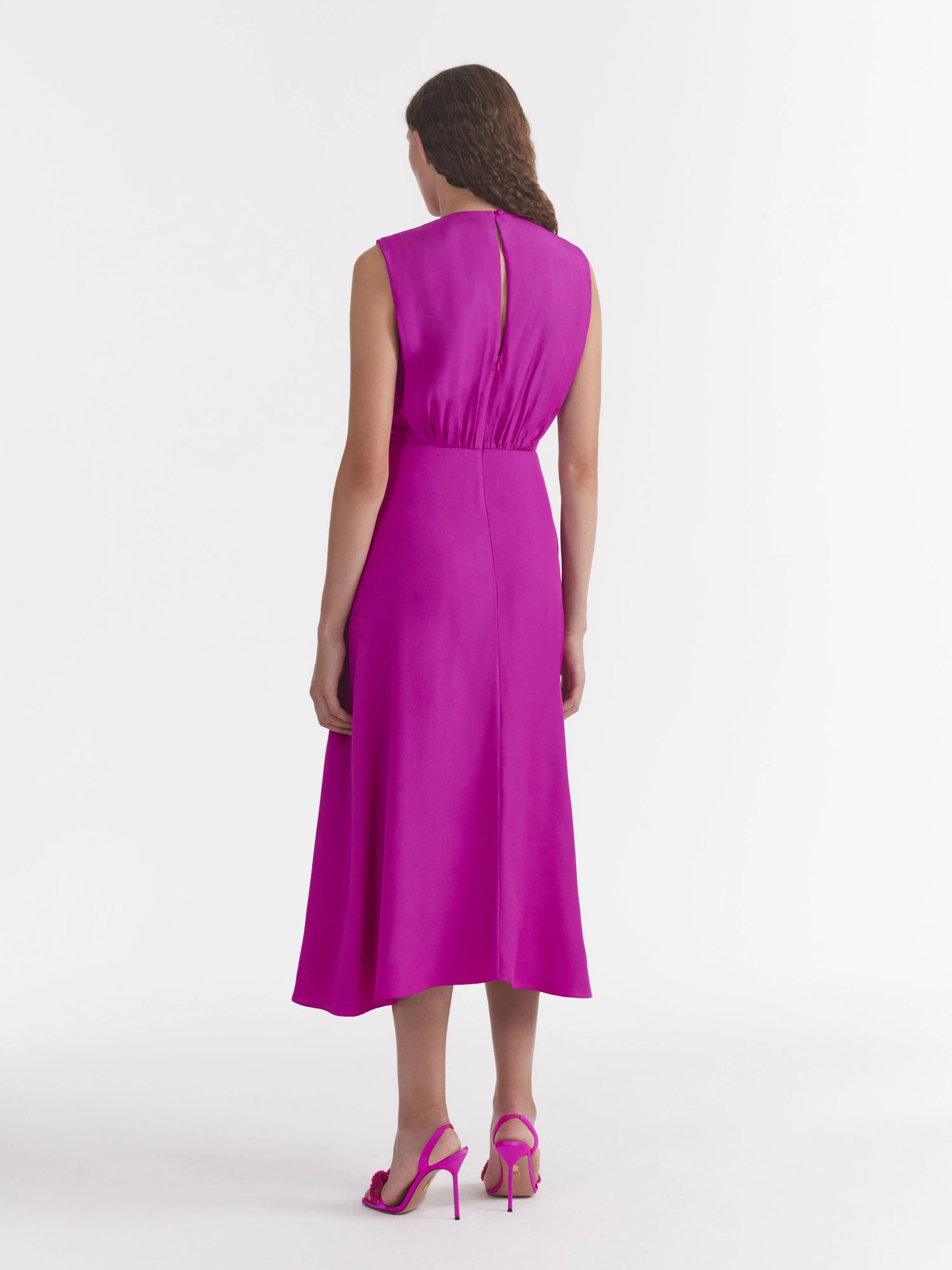 Marla Dress in Bougainvillea