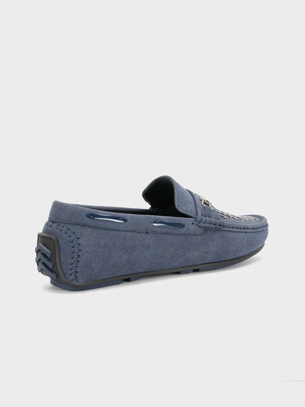 Men's "TRIMUPH" Leather Slip On Moccasins