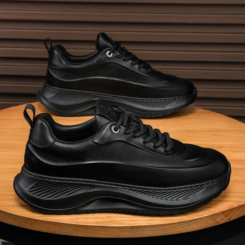 Men's Thick Sole Casual Breathable Sneakers