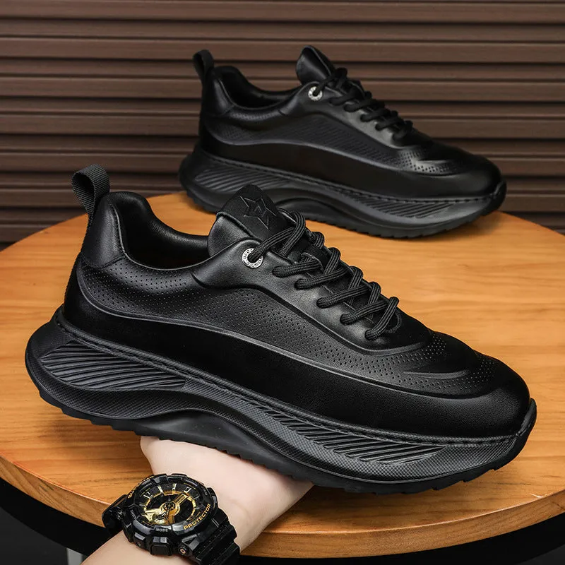 Men's Thick Sole Casual Breathable Sneakers