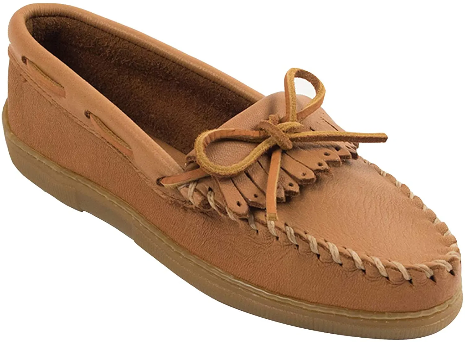 Minnetonka Women's Moosehide Kilty Moccasin