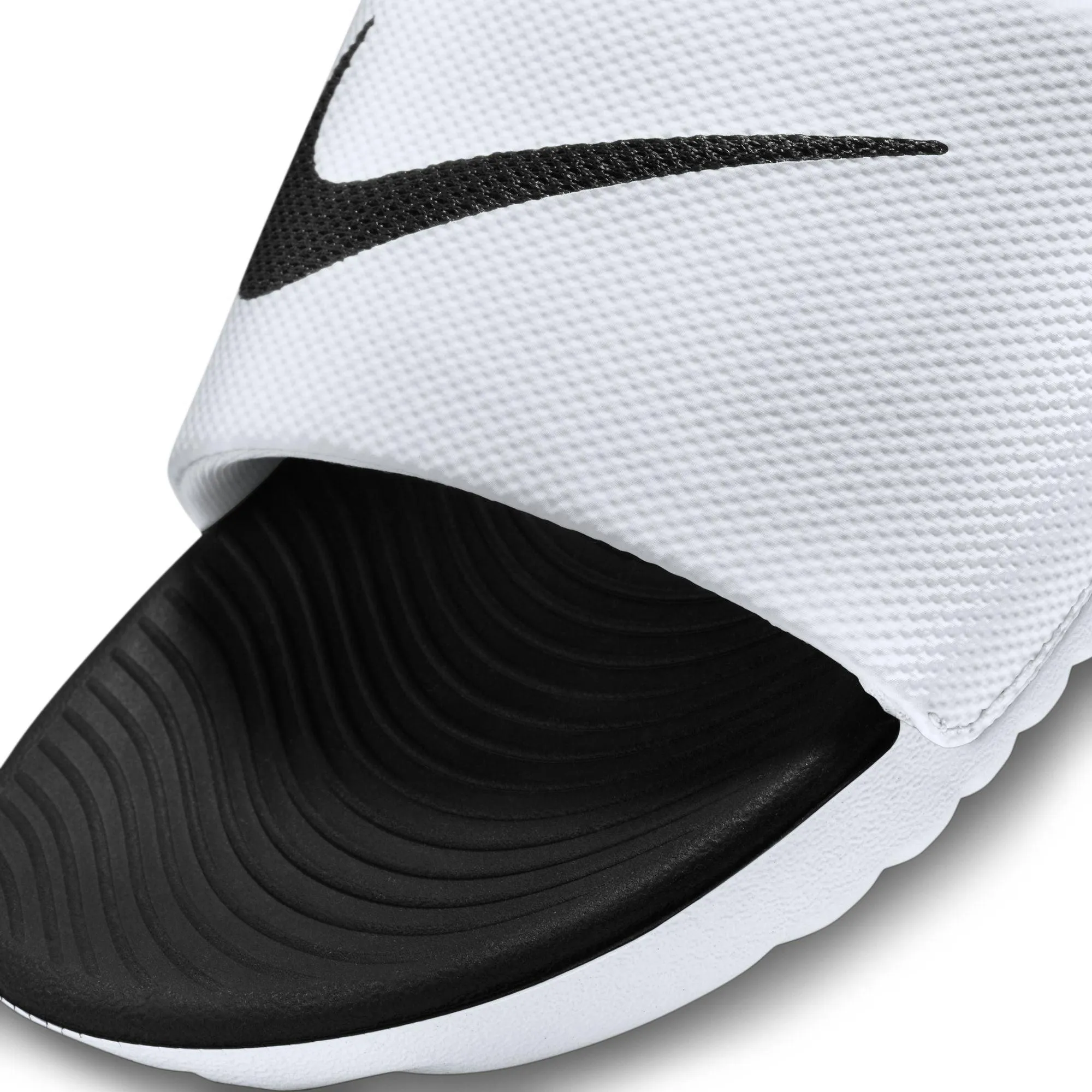 Nike -  Kawa Slide Boys (White/Black)