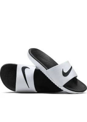 Nike -  Kawa Slide Boys (White/Black)