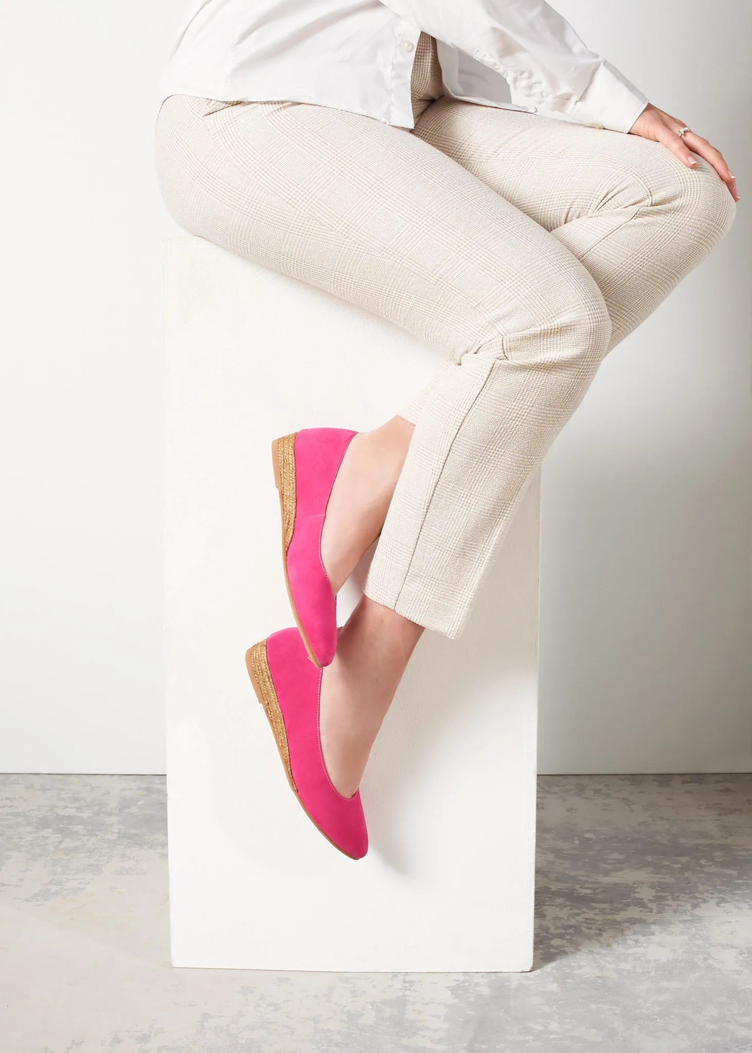 Rubina Limited Edition Suede Espadrille Flats