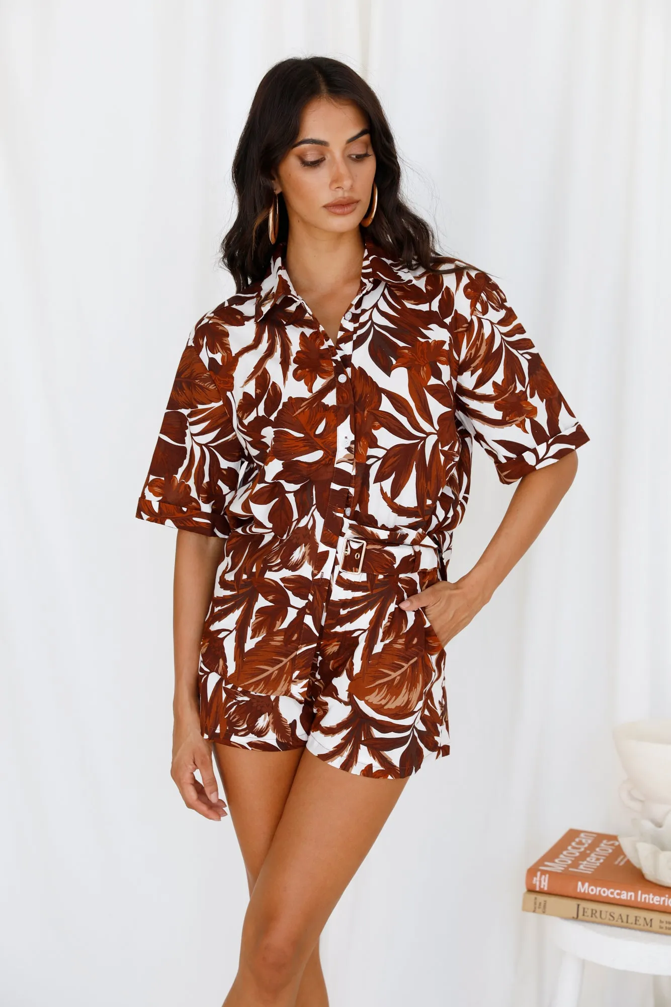 SEVEN WONDERS Lorelei Shirt Chocolate