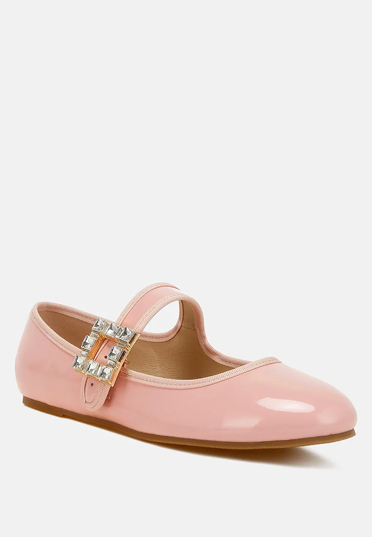 Upstage Brooch Mary Jane Sandals