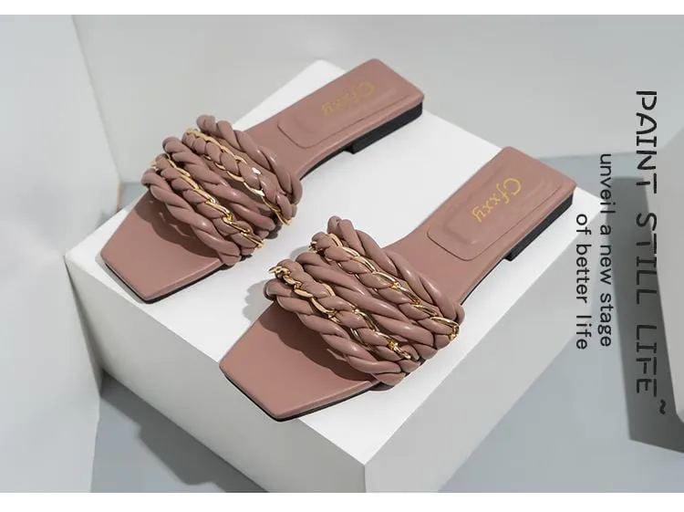 Weave Versatile Flat Sandals