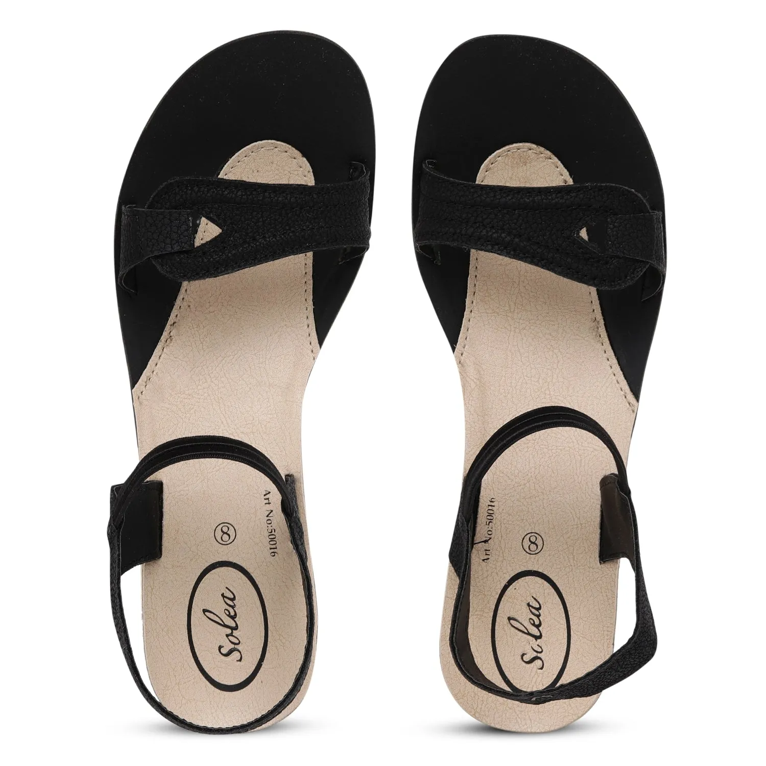 Women's Solea Black Sandals