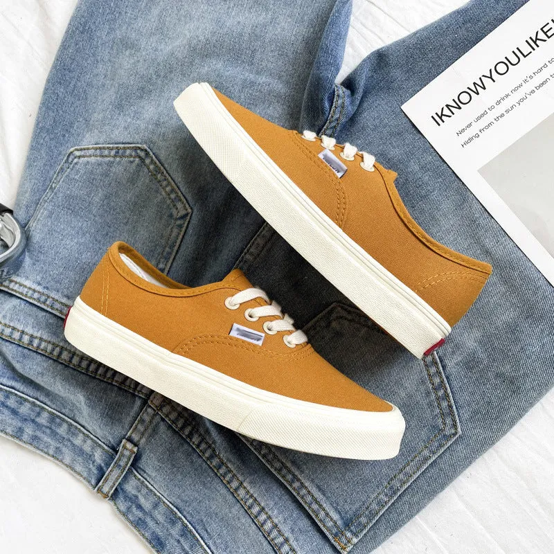 Women's Street Shot Korean Style Low Canvas Shoes